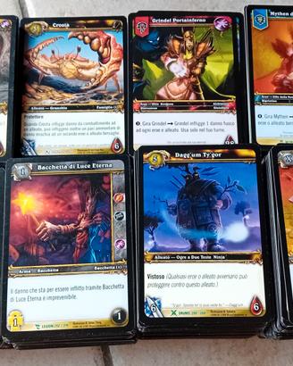 Lotto 1200 Carte World of Warcraft TUTTE DIVERSE