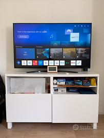 LG NanoCell 50” 4K Smart TV + Mobile TV Bianco