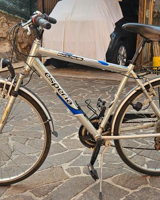 Biciclette uomo e bambino
