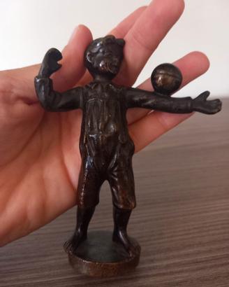 statuetta bronzo primi 900