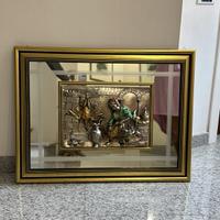 Quadro in bassorilievo in Argento