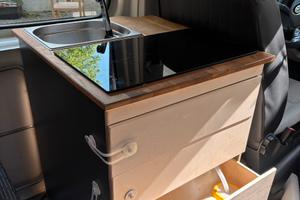 Modulo cucina camper van