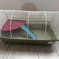 Gabbia criceto e giochi
