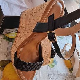 Sandali zeppa donna 40