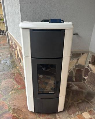 Termostufa a pellet Palazzetti Ermione Idro 24 KV