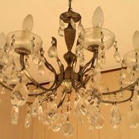 lampadario gocce 6 bracci