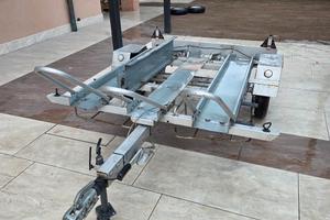 Rimorchio Moto Frenato