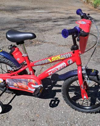Bicicletta Disney Cars "Saetta McQueen"