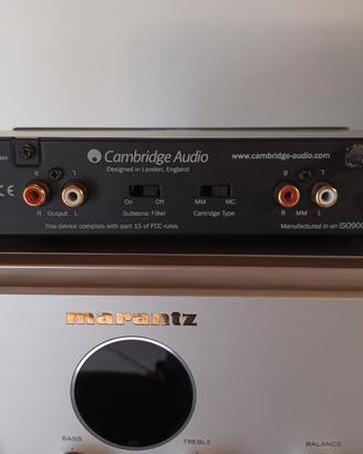 preamplificatore fono CAMBRITGE
