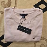 Maglietta Tommy Hilfiger rosa nuova TG S donna