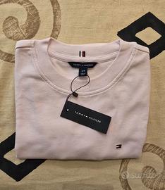 Maglietta Tommy Hilfiger rosa nuova TG S donna