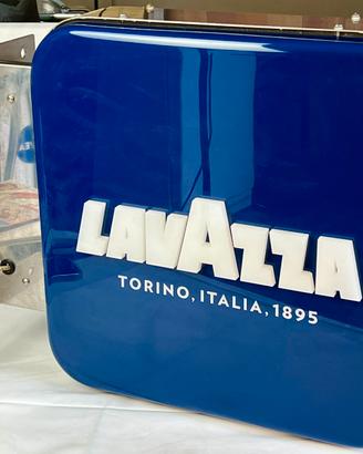 Insegna Luminosa neon Bifacciale LAVAZZA Originale