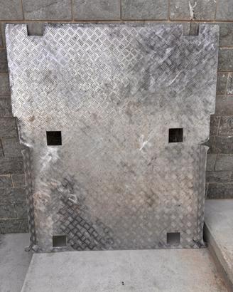 Doblo allestimento  pianale alluminio