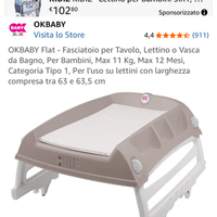 Fasciatoio da vasca da bagno OK BABY