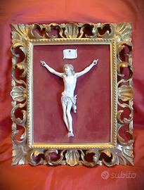 SPLENDIDO QUADRO con CRISTO CROCIFISSO –1800 -