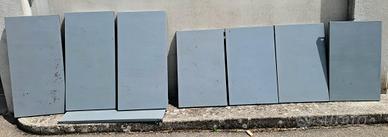 Set Scaffali + paletti supporto + bulloni