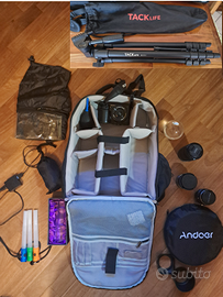 Sony Alpha 6000 + 3 obiettivi + accessori