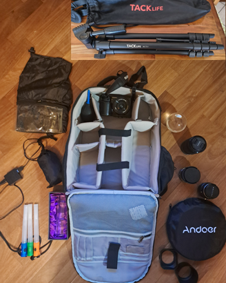 Sony Alpha 6000 + 3 obiettivi + accessori