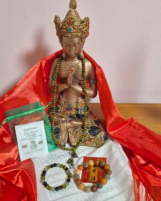 mala tibetano e 2 braccialetti 