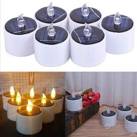 NUOVE Candele LED Lumini Batteria, 6Pz 