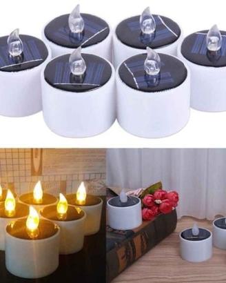 NUOVE Candele LED Lumini Batteria, 6Pz 