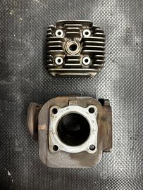 Cilindro e testa Minarelli verticale 50cc