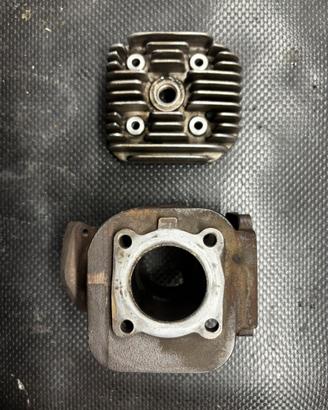 Cilindro e testa Minarelli verticale 50cc