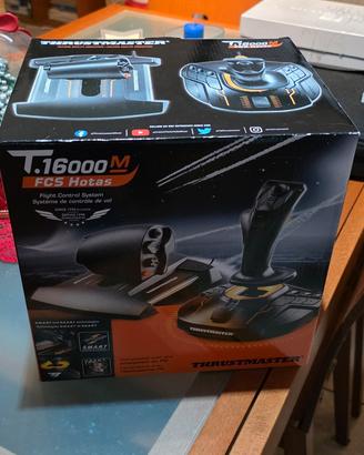 Joystick e manetta. Thrustmaster T16000M FCS Hotas