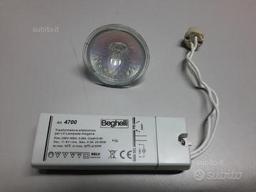 Lampade GU 5.3 e trasformatori