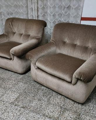poltrone da salotto vintage 