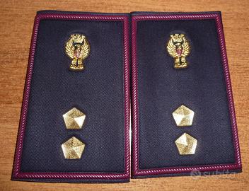 Polizia  ispettore gradi tubolari  estivi dismessi