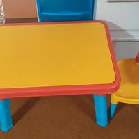 tavolo bimbo con contenitore 