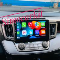 Autoradio car tablet android 12 per toyota rav4