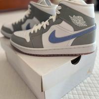 Jordan 1 mid wolf grey
