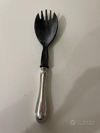 Forchettone da Insalata Vintage manico  argento