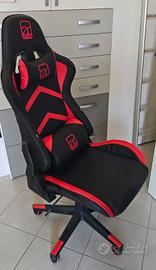 Sedia gaming Xttreme nero/rossa.