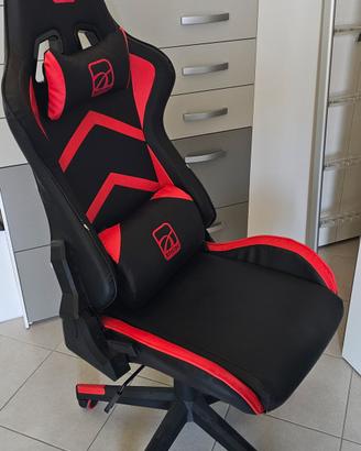 Sedia gaming Xttreme nero/rossa.
