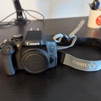 canon 750D + accessori