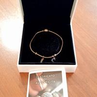 Bracciale Pandora con charm arcobaleno e luna