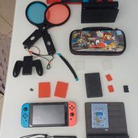 NINTENDO SWITCH 2021 + MOLTI ACCESSORI €250