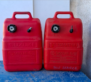 Serbatoi 25 litri benzina e boetta