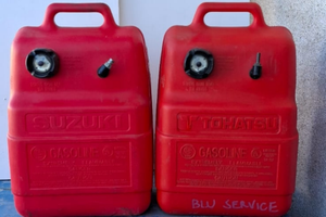 Serbatoi 25 litri benzina e boetta