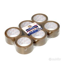 Nastro adesivo silenzioso - 6 rotoli