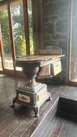 Stufa Olandese Antica - Perfettamente Funzionante