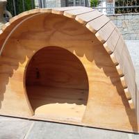 Casetta in legno - cuccia - per gatto o per cane