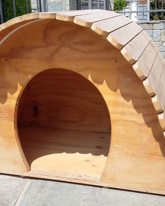 Casetta in legno - cuccia - per gatto o per cane