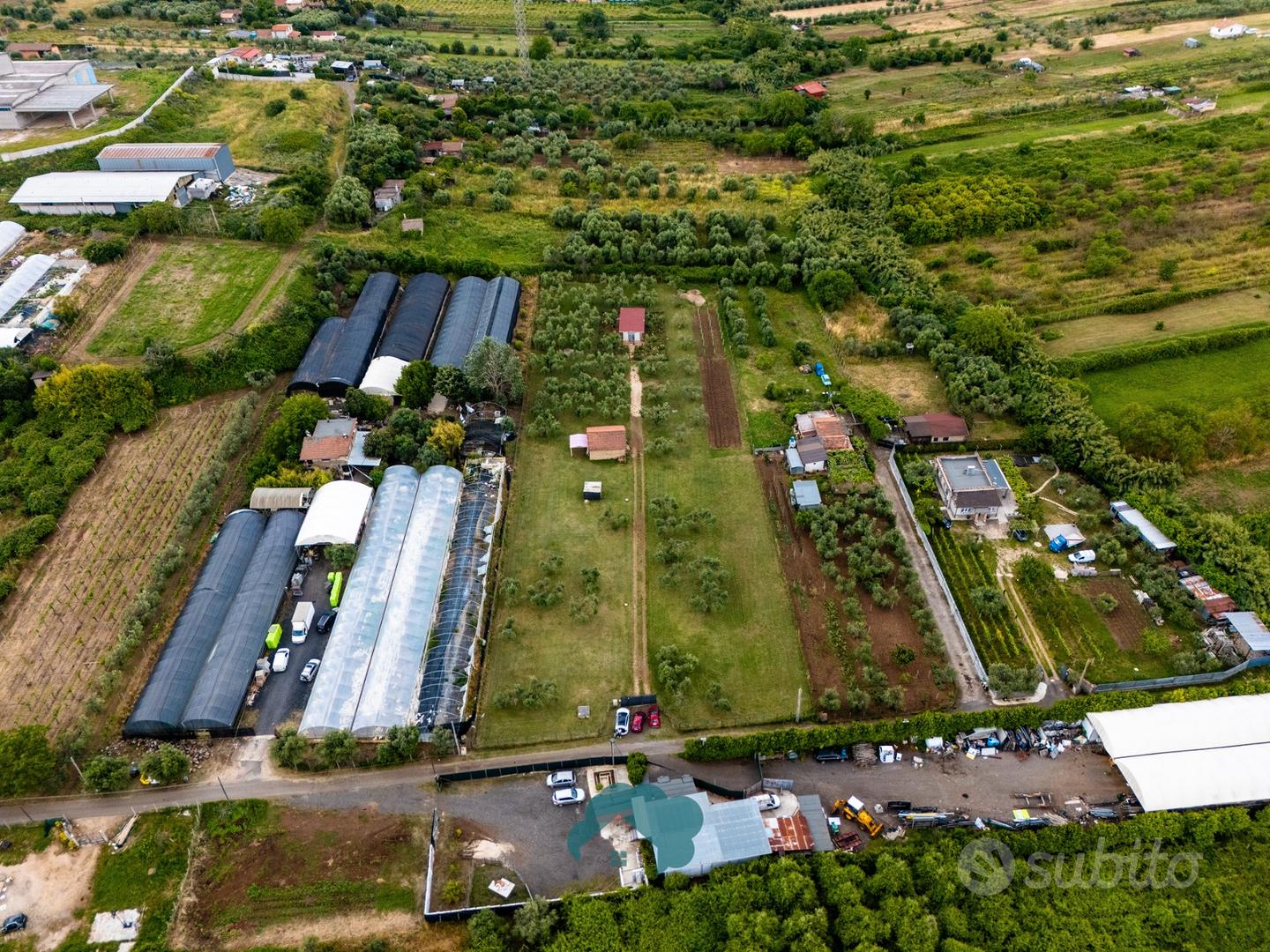 Zagarolo: terreno con rustico e azienda agricola - Vista 2