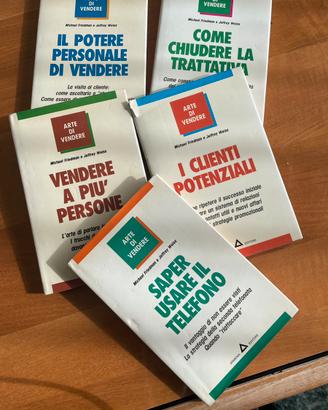5 tascabili ARTE DI VENDERE