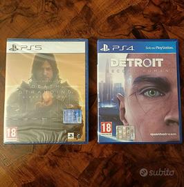 Death stranding e Detroit Become Human (assieme)