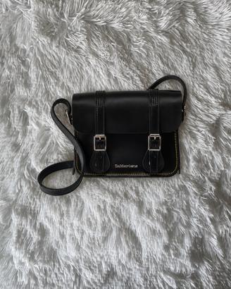 Borsa a tracolla 18 cm nera Dr Martens